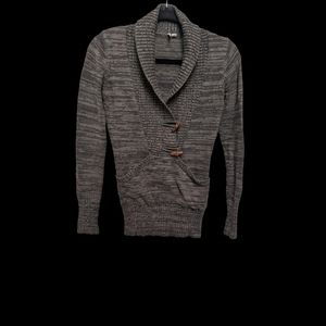 RIP CURL Knitted Shawl Collar Sweater